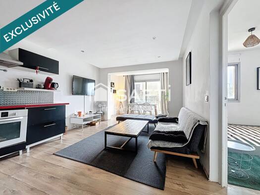 Appartement à vendre 159 000 € 2 pièces 1 chambre 50 m² Étage 1/3 Saint Claude (Canton Nord) Grasse 06130