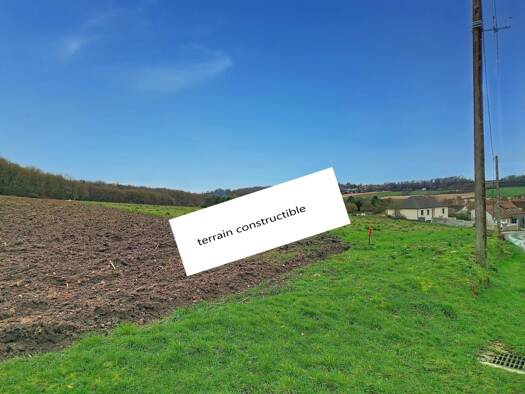 Terrain constructible à vendre 42 500 € 1 211 m² de terrain Montmort-Lucy 51270