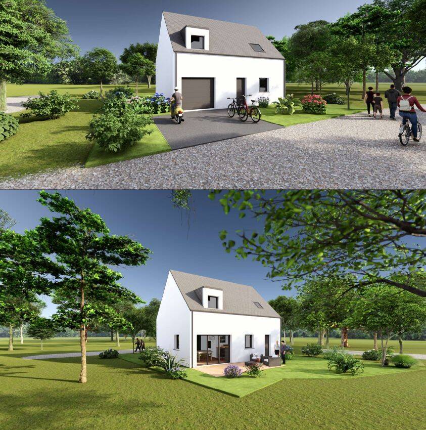 Maison 4 pièces 83 m² · à Crach · 83 m² · 354 000 €