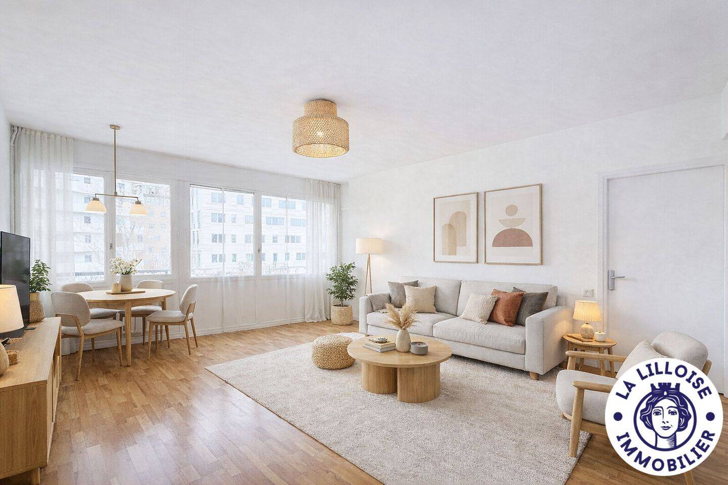 Appartement 2 pièces 52 m² · à Lille · 51,5 m² · 225 000 €