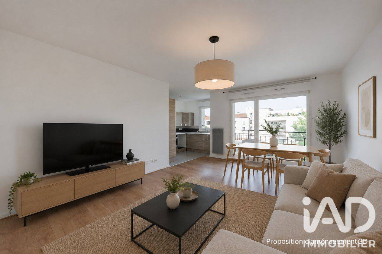 Appartement 3 pièces 56 m² · à Choisy-le-Roi · 56,3 m² · 229 000 €