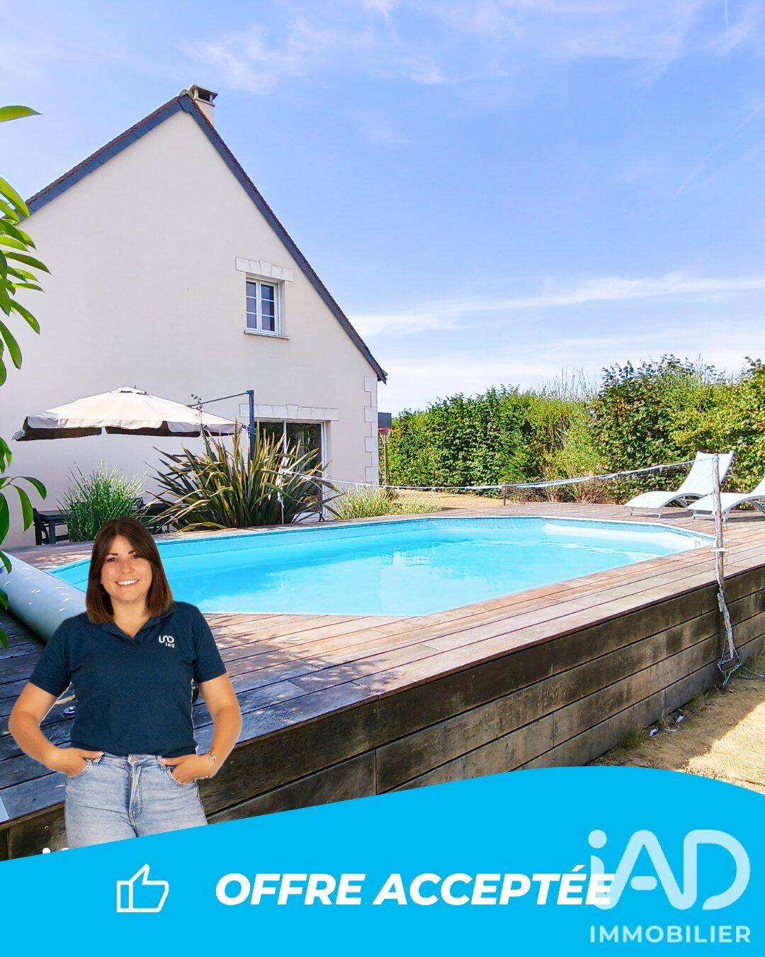 Maison 6 pièces 163 m² · à Rouziers-de-Touraine · 163,4 m² · 348 000 €