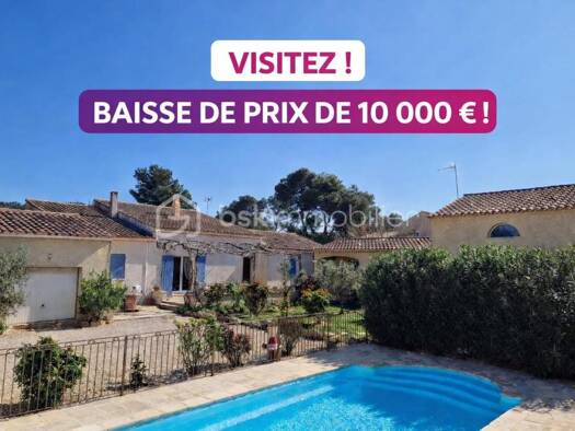 Maison à vendre 785 000 € 13 pièces 9 chambres 265 m² 1 374 m² de terrain Nord Pélissanne 13330