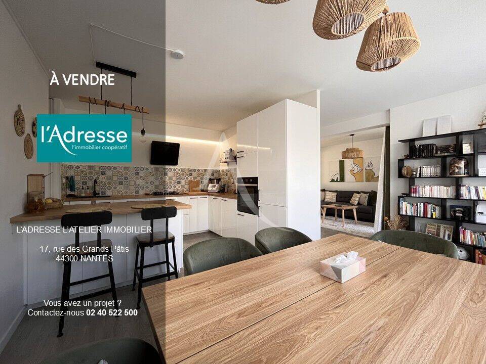 Appartement 4 pièces 86 m² · à Nantes · 86 m² · 324 600 €