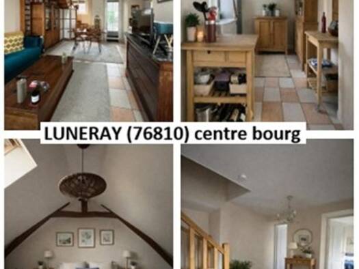 Maison à vendre 154 000 € 4 pièces 3 chambres 73,6 m² 120 m² de terrain Luneray 76810