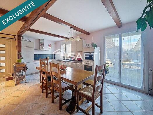 Maison à vendre 284 000 € 7 pièces 5 chambres 117 m² 226 m² de terrain Chaudeau-Maurepre et Zone Industrielle Ludres 54710