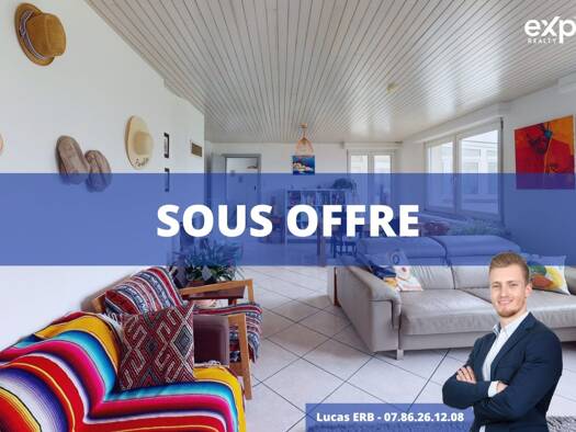 Maison à vendre 307 400 € 5 pièces 3 chambres 120 m² 311 m² de terrain Centre Lingolsheim 67380