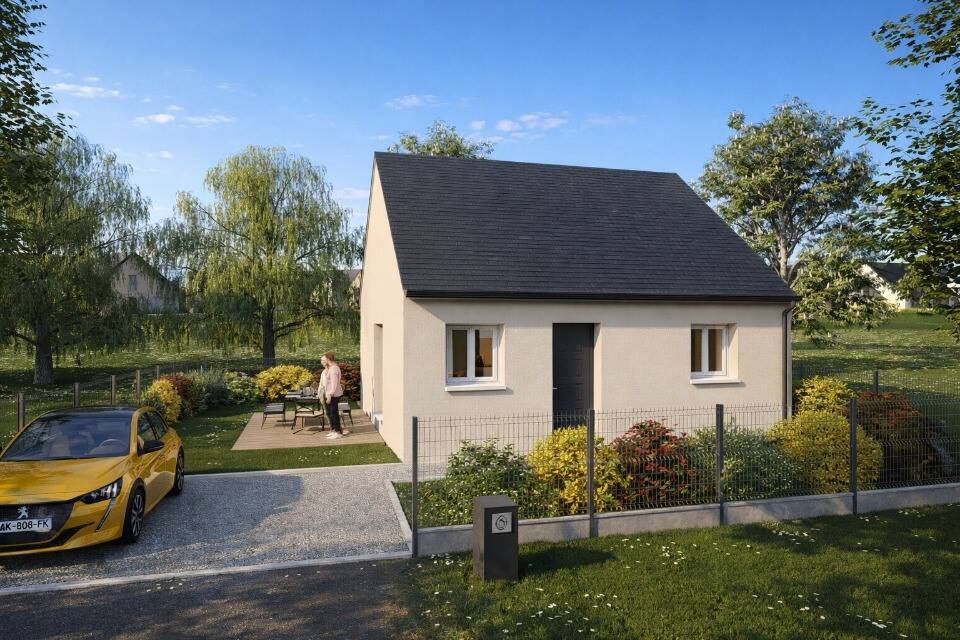 Maison 3 pièces 50 m² · à Notre-Dame-d'Oé · 50 m² · 205 600 €