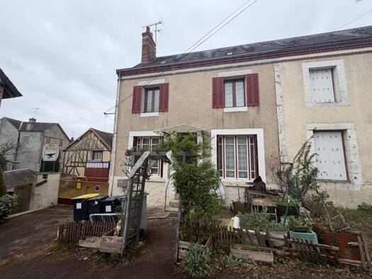 Maison à vendre 60 500 € 4 pièces 3 chambres 101 m² Autry-le-Châtel 45500