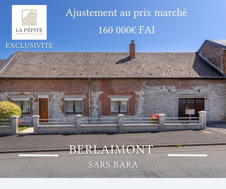 Maison 4 pièces 110 m² · à Berlaimont · 110 m² · 160 000 €