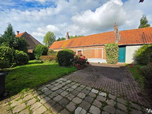 Maison à vendre 105 500 € 6 pièces 3 chambres 107 m² 1 871 m² de terrain Ouve-Wirquin 62380