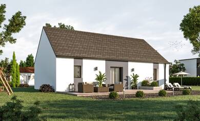 Maison de plain-pied à vendre 333 250 € 4 pièces 3 chambres 85 m² 342 m² de terrain Hors Agglomeration Vigneux-de-Bretagne 44360