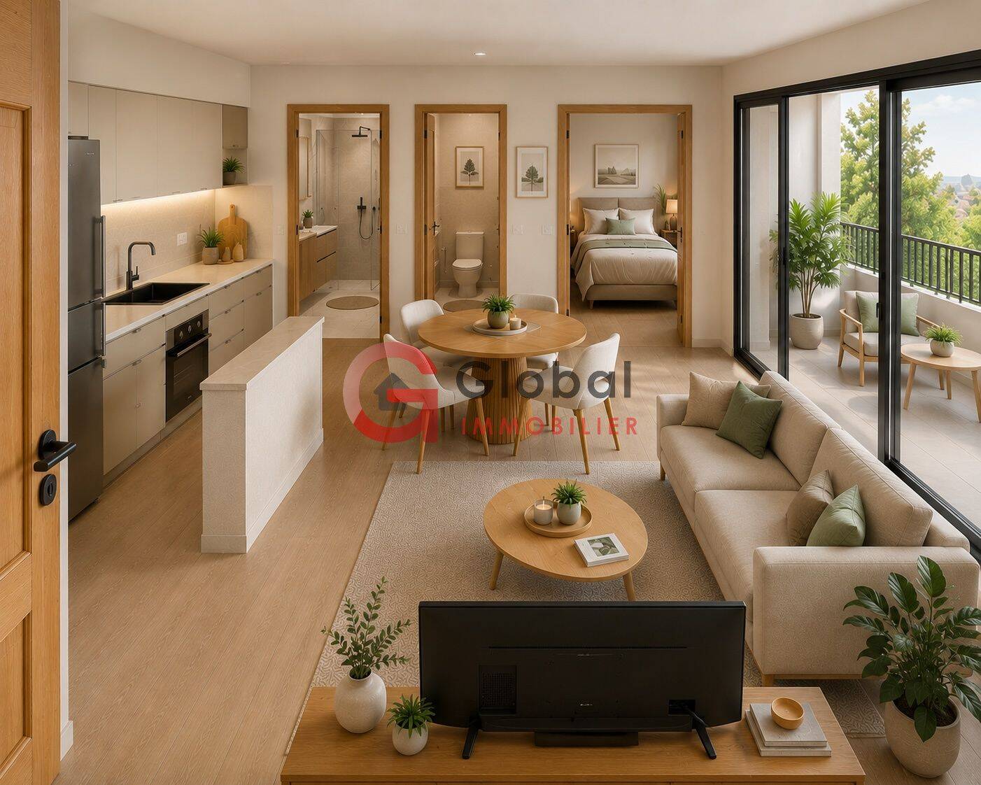 Appartement 2 pièces 47 m² · à Marseille 11ème Arrondissement · 47,2 m² · 244 490 €