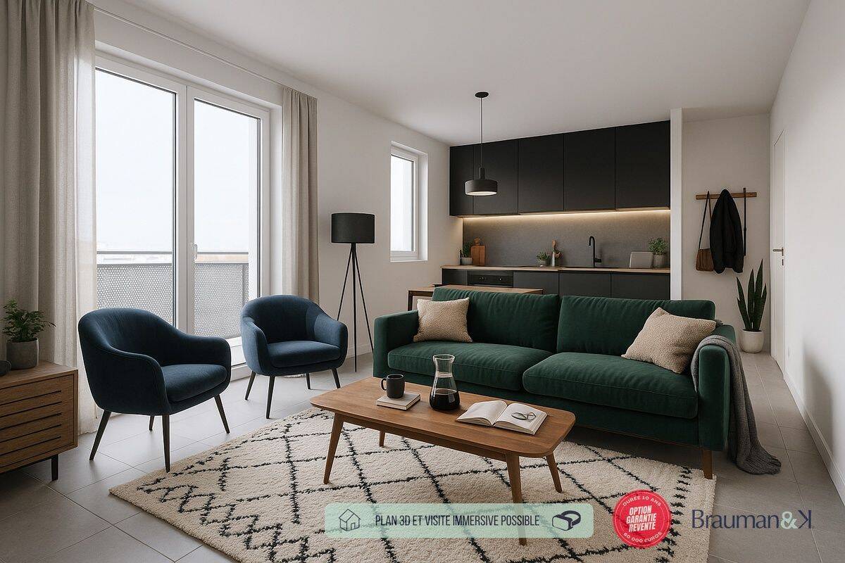 Appartement 2 pièces 41 m² · à Crozon · 41 m² · 164 360 €