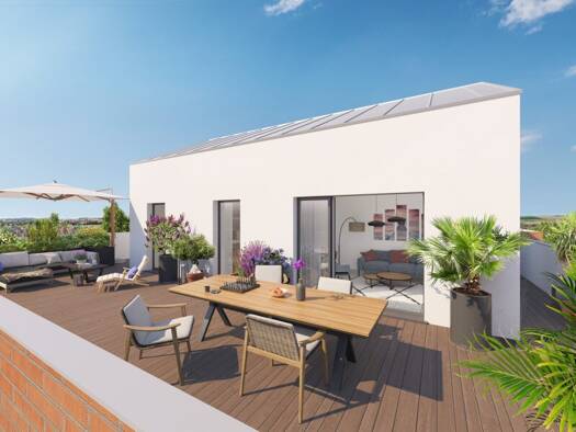 Appartement à vendre - neuf 256 000 € 3 pièces 2 chambres 62,5 m² dès le 31/03/2026 Montaudran - Lespinet Toulouse 31400