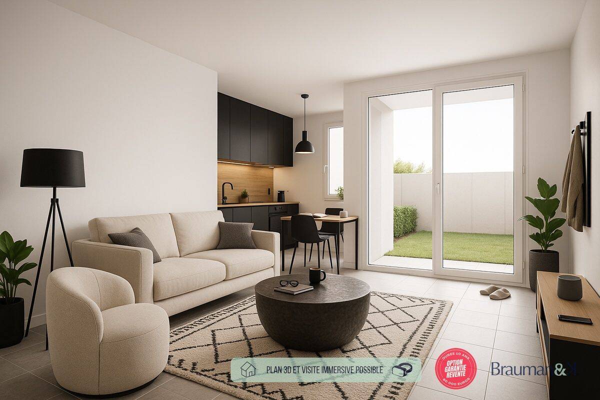 Appartement 1 pièce 37 m² · à Huningue · 37 m² · 199 000 €