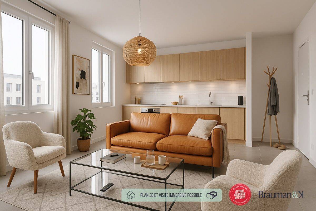 Appartement 3 pièces 67 m² · à Villiers-sur-Marne · 67 m² · 295 400 €