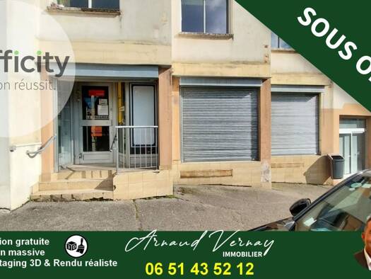 Local commercial à vendre 40 000 € 56 m² de surface de vente Centre Tarare 69170