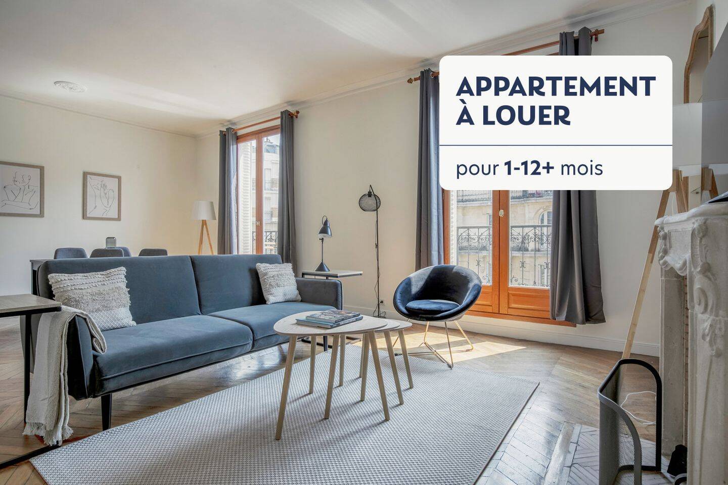 Appartement 3 pièces 91 m² · à Paris 16ème Arrondissement · 90,6 m² · 3 950 €/mois