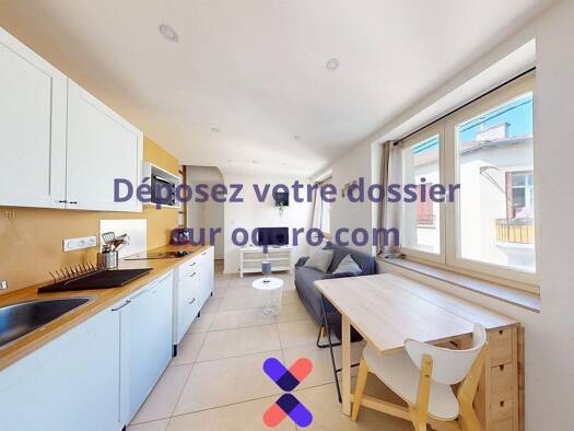 Appartement à louer 380 € 2 pièces 1 chambre 17,8 m² 2ème étage Carnot-Le Marais Saint-Étienne 42000