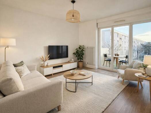 Appartement à vendre 170 000 € 3 pièces 2 chambres 57 m² Étage 1/2 Les Franchises Eaubonne 95600