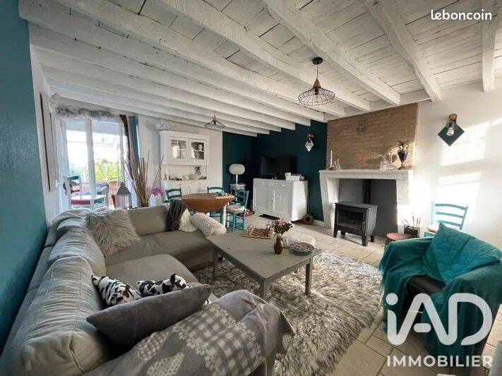 Maison 3 pièces 87 m² · à La Chapelle-Saint-Ursin · 86,6 m² · 179 000 €