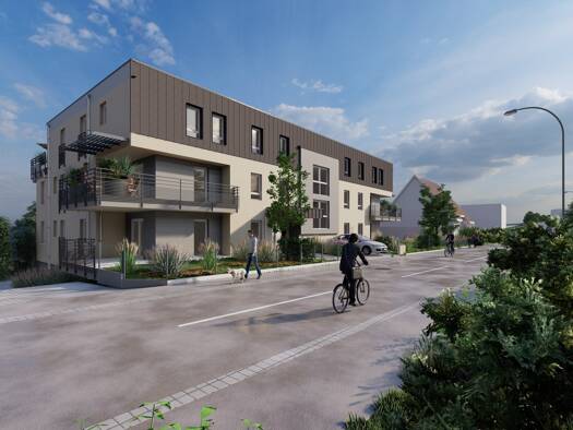 Appartement à vendre - neuf 237 947 € 3 pièces 2 chambres 69 m² dès le 31/03/2026 Seltz 67470