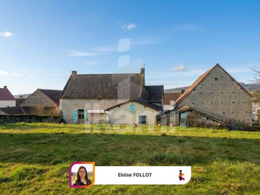 Maison de plain-pied à vendre 180 000 € 4 pièces 3 chambres 136 m² 2 821 m² de terrain Germagny 71460