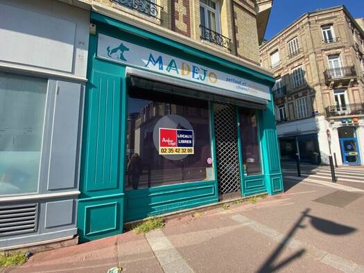 Local commercial à louer 1 676 € 57 m² de surface de vente Côte Ouest-Ormeaux Le Havre 76600