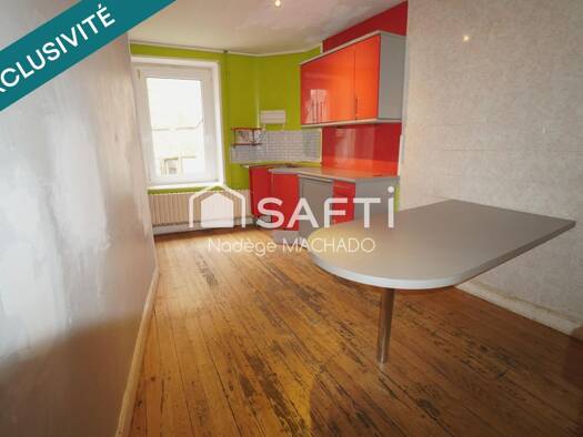 Maison à vendre 69 000 € 4 pièces 3 chambres 93 m² 68 m² de terrain Briey 54150