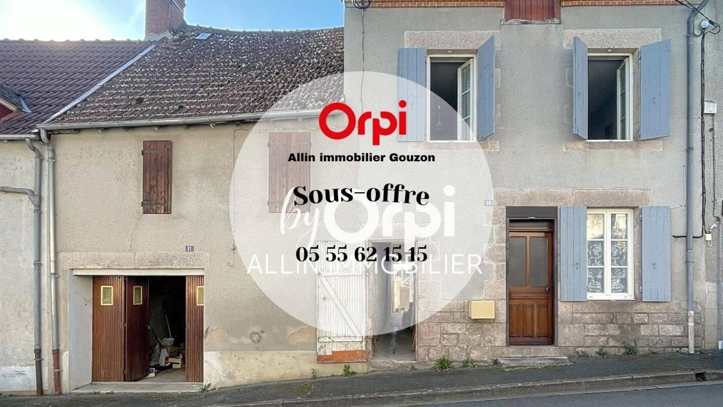 Maison 4 pièces 81 m² · à Boussac · 81 m² · 47 250 €