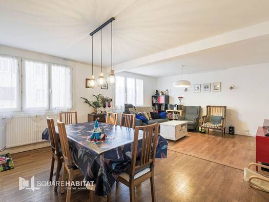 Appartement à vendre 290 000 € 5 pièces 4 chambres 135 m² Étage 1/5 Abry Grenoble 38100