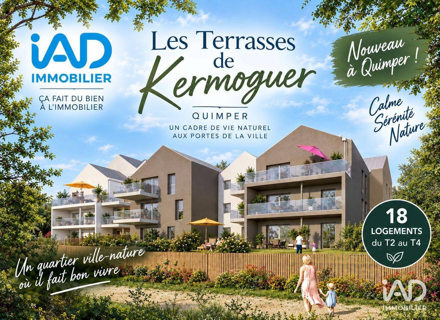 Appartement 3 pièces 58 m² · à Quimper · 58 m² · 246 000 €