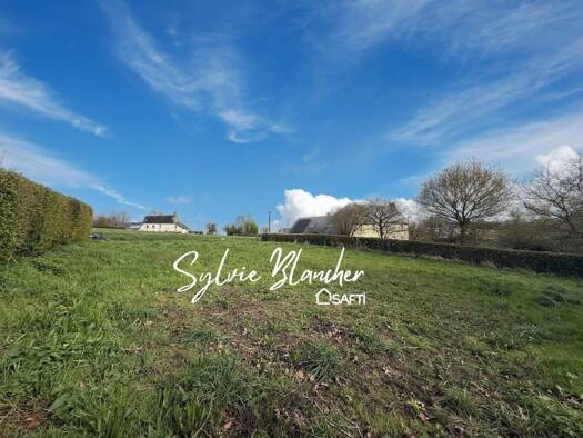 Terrain constructible viabilisé à vendre 59 000 € 729 m² de terrain Seulline 14260
