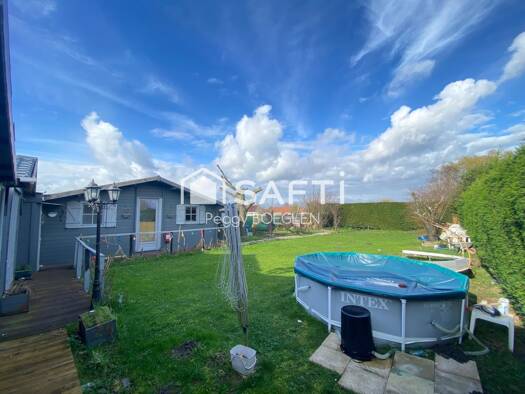 Propriété de loisirs à vendre 112 000 € 517 m² de terrain Looberghe 59630