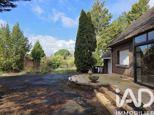 Maison de plain-pied à vendre 179 000 € 5 pièces 4 chambres 115 m² 1 979 m² de terrain Hameaux Lillers 62190