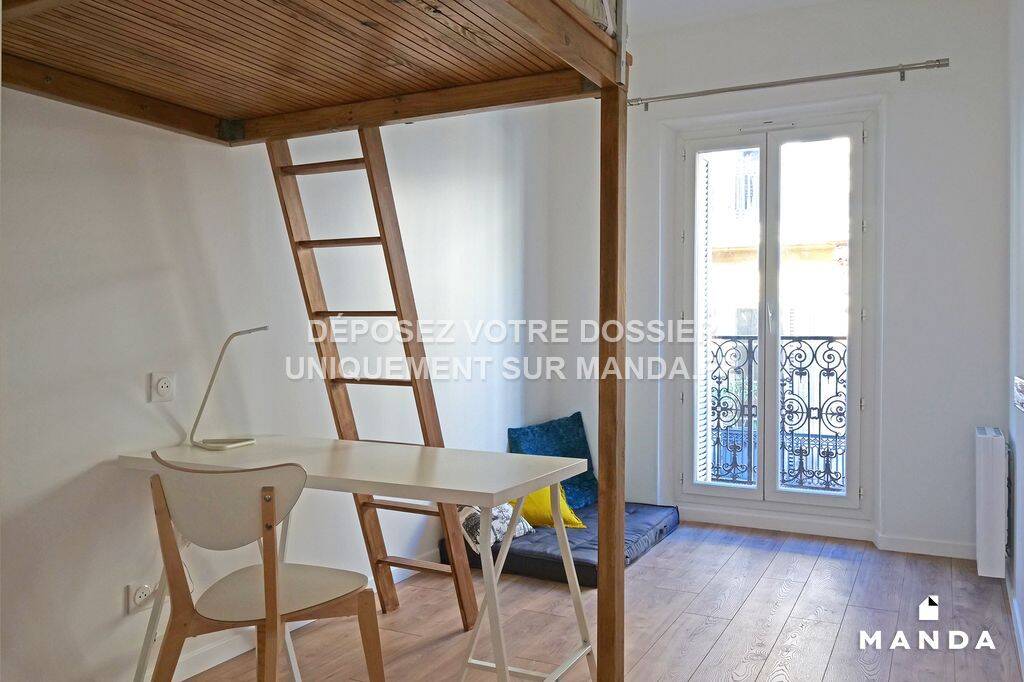 Colocation à louer - Marseille 6ème arrondissement - 500 € - 6 pièces, 5 chambres, 4ème étage · 500 €/mois