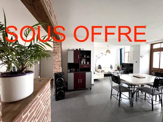 Maison à vendre 92 000 € 3 pièces 2 chambres 90 m² 190 m² de terrain Felleries 59740