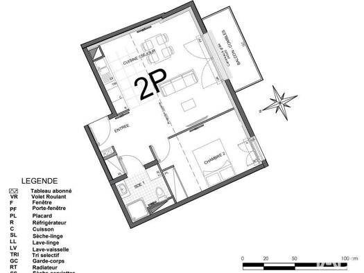 Appartement à vendre - neuf 224 680 € 2 pièces 1 chambre 46 m² 2ème étage Trilport 77470