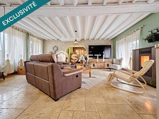 Maison à vendre 240 000 € 6 pièces 4 chambres 215 m² 1 051 m² de terrain Fère-en-Tardenois 02130