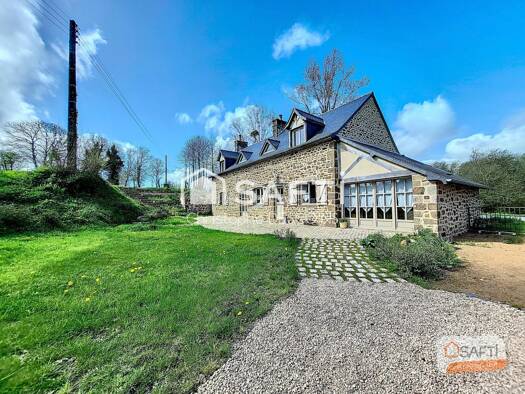 Maison à vendre 208 000 € 7 pièces 4 chambres 140 m² 14 000 m² de terrain Brecé 53120