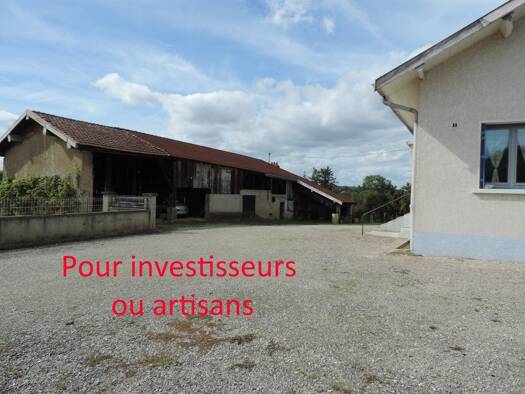 Ferme à vendre 299 000 € 3 pièces 2 chambres 84 m² 2 339 m² de terrain Montagnat 01250