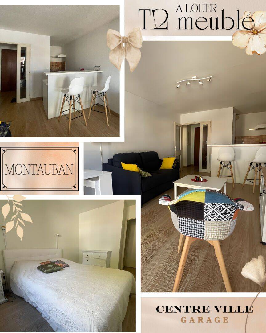 Appartement 2 pièces 39 m² · à Montauban · 39,2 m² · 630 €