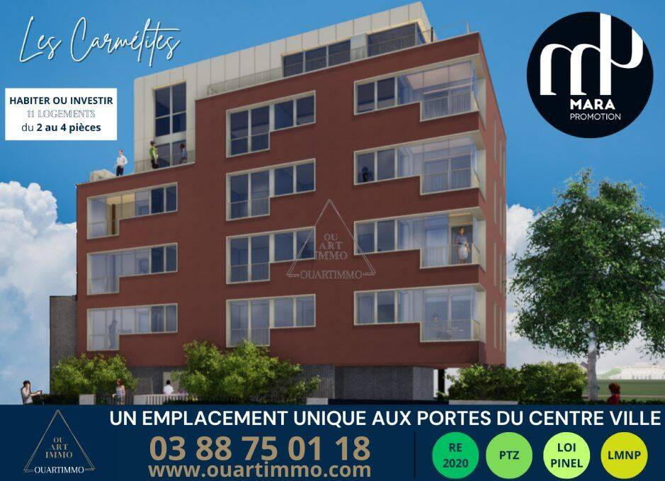 Appartement 3 pièces 68 m² · à Strasbourg · 68 m² · 359 000 €