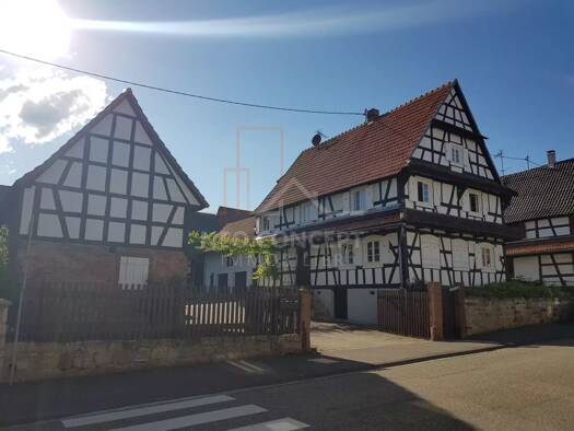 Appartement à louer 540 € 4 pièces 1 chambre 78,1 m² Étage 1/2 Hoffen 67250