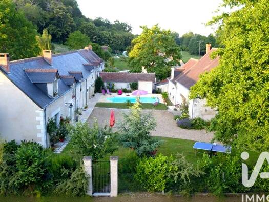 Maison à vendre 390 000 € 13 pièces 8 chambres 327 m² 3 693 m² de terrain Fléré-la-Rivière 36700