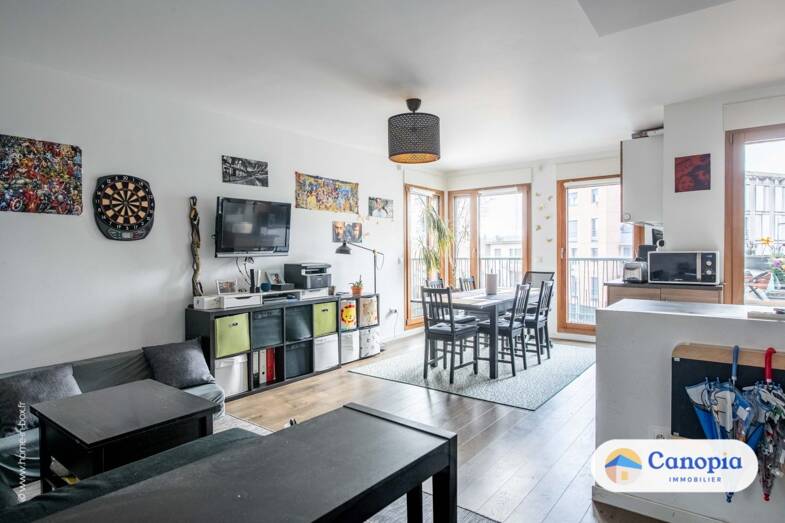 Appartement à vendre 485 000 € 3 pièces 2 chambres 67 m² Étage 2/5 Joliot Curie Arcueil 94110