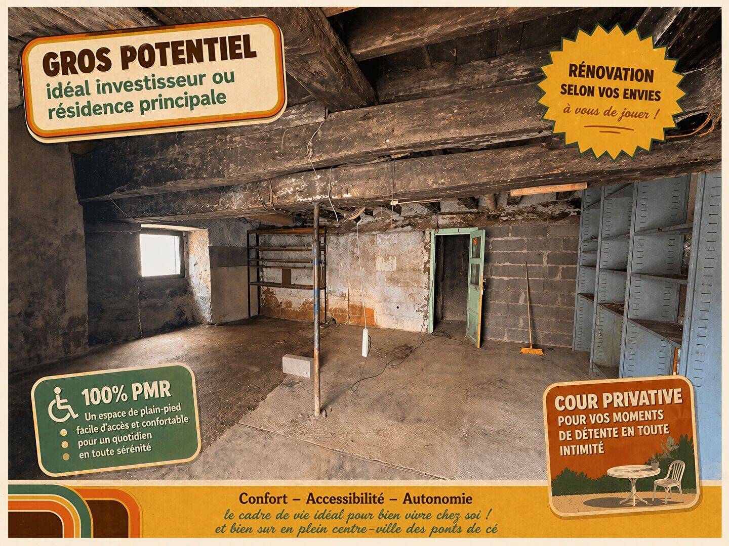 Appartement 4 pièces 58 m² · à Les Ponts-de-Cé · 58 m² · 149 990 €