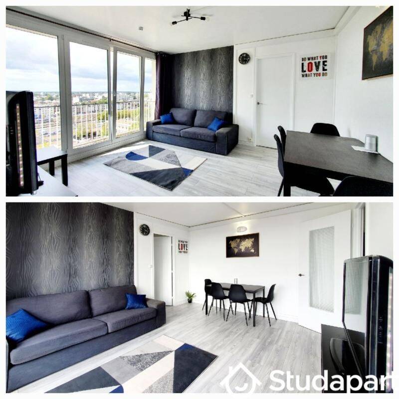 Appartement 4 pièces 68 m² · à Orléans · 68 m² · 451 €