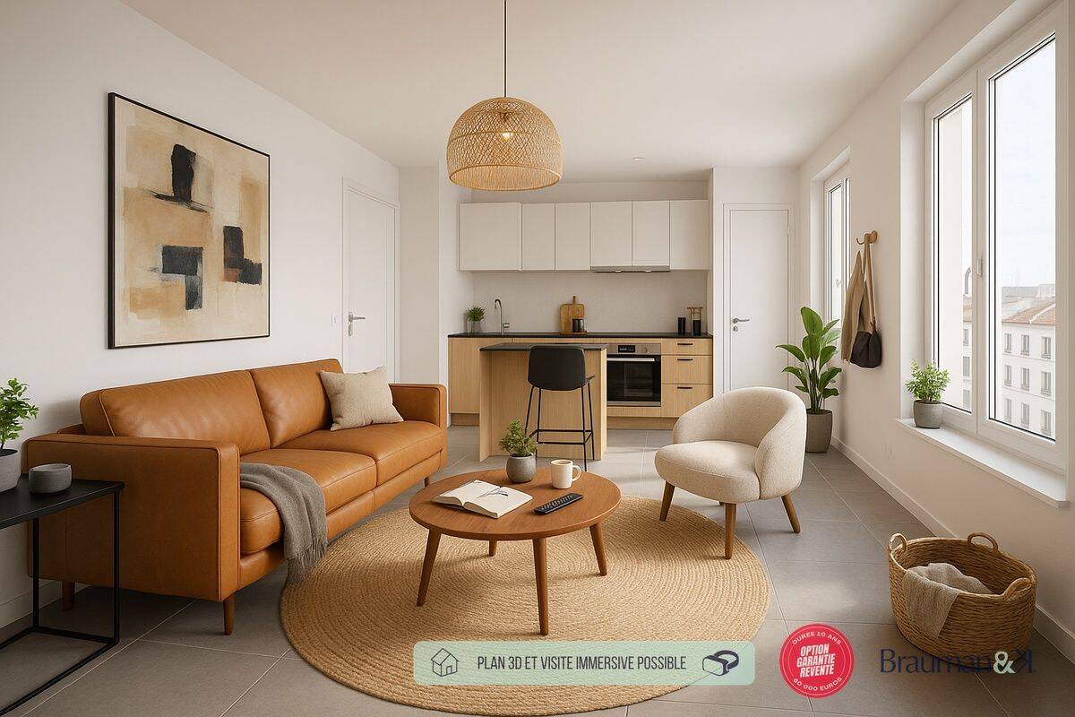 Appartement 2 pièces 34 m² · à Dieppe · 34 m² · 131 649 €
